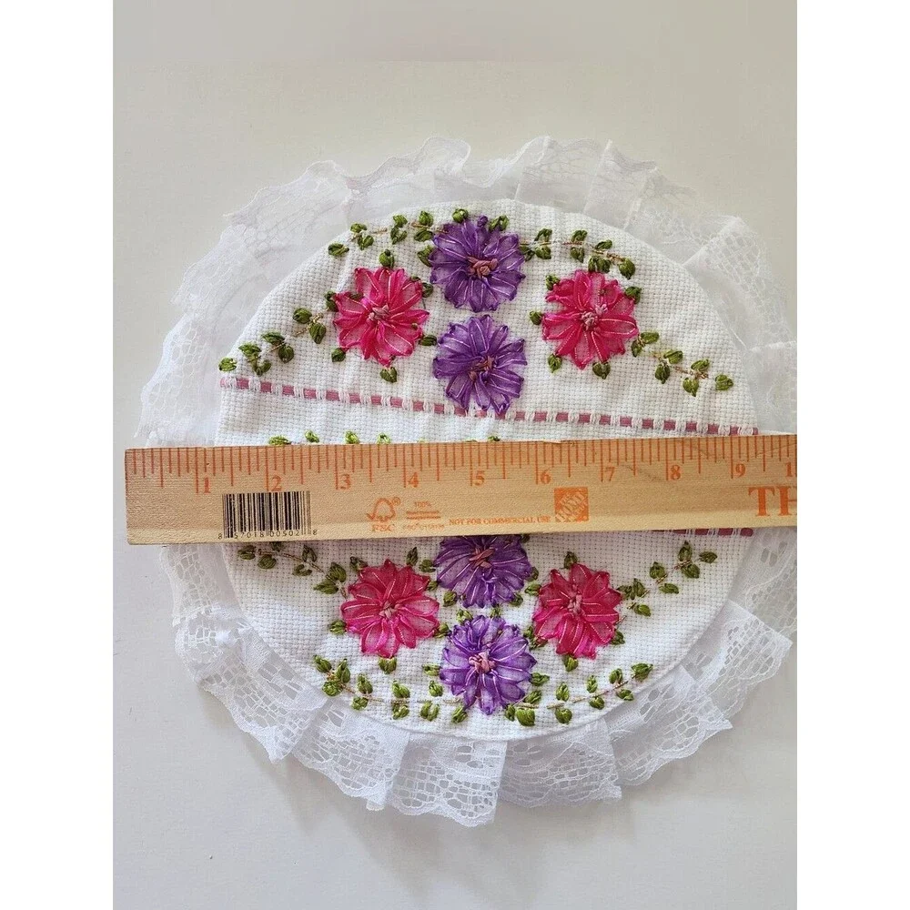 Handmade Embroidered Tortilla Warmer Pouch